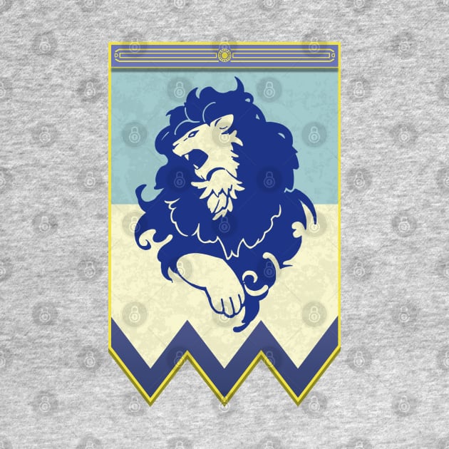 Fire Emblem 3 Houses: Blue Lions Banner by Xitokys